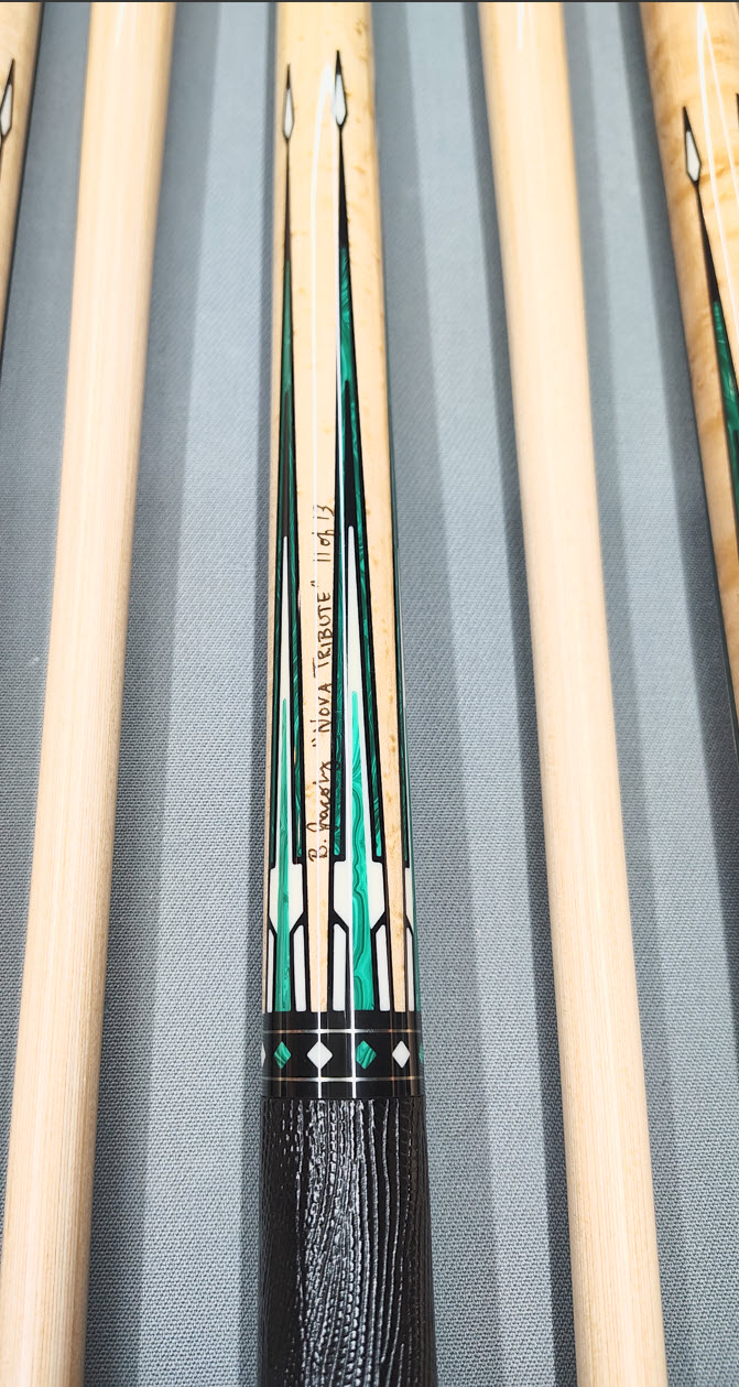 Nova 97-12 T Tribute Cue - The BallRoom McHenry Exclusive - 11 of 13 - Photo 1