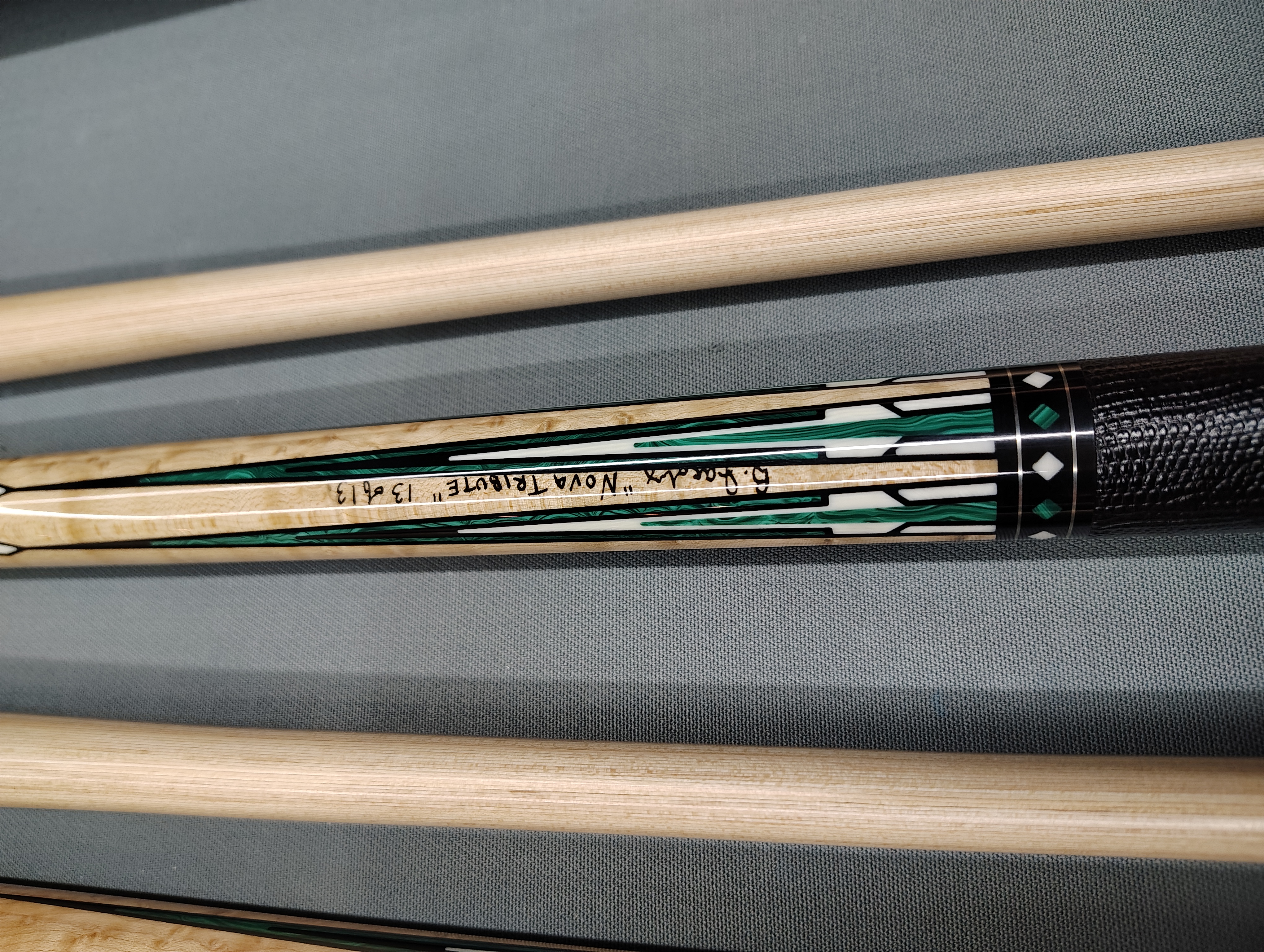 Nova 97-12 T Tribute Cue - The BallRoom McHenry Exclusive - 13 of 13 - Photo 1