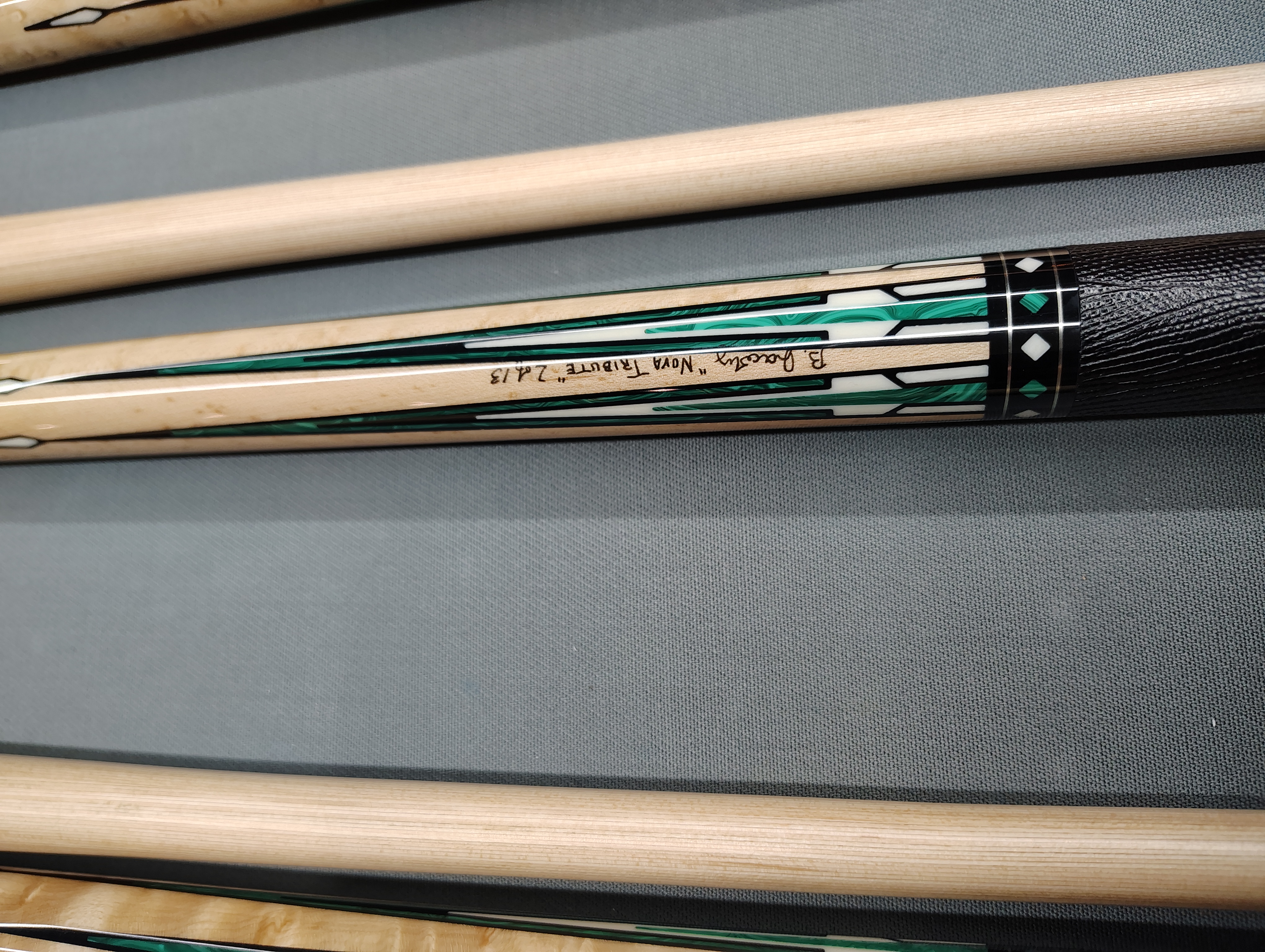 Nova 97-12 T Tribute Cue - The BallRoom McHenry Exclusive - 2 of 13 - Photo 1