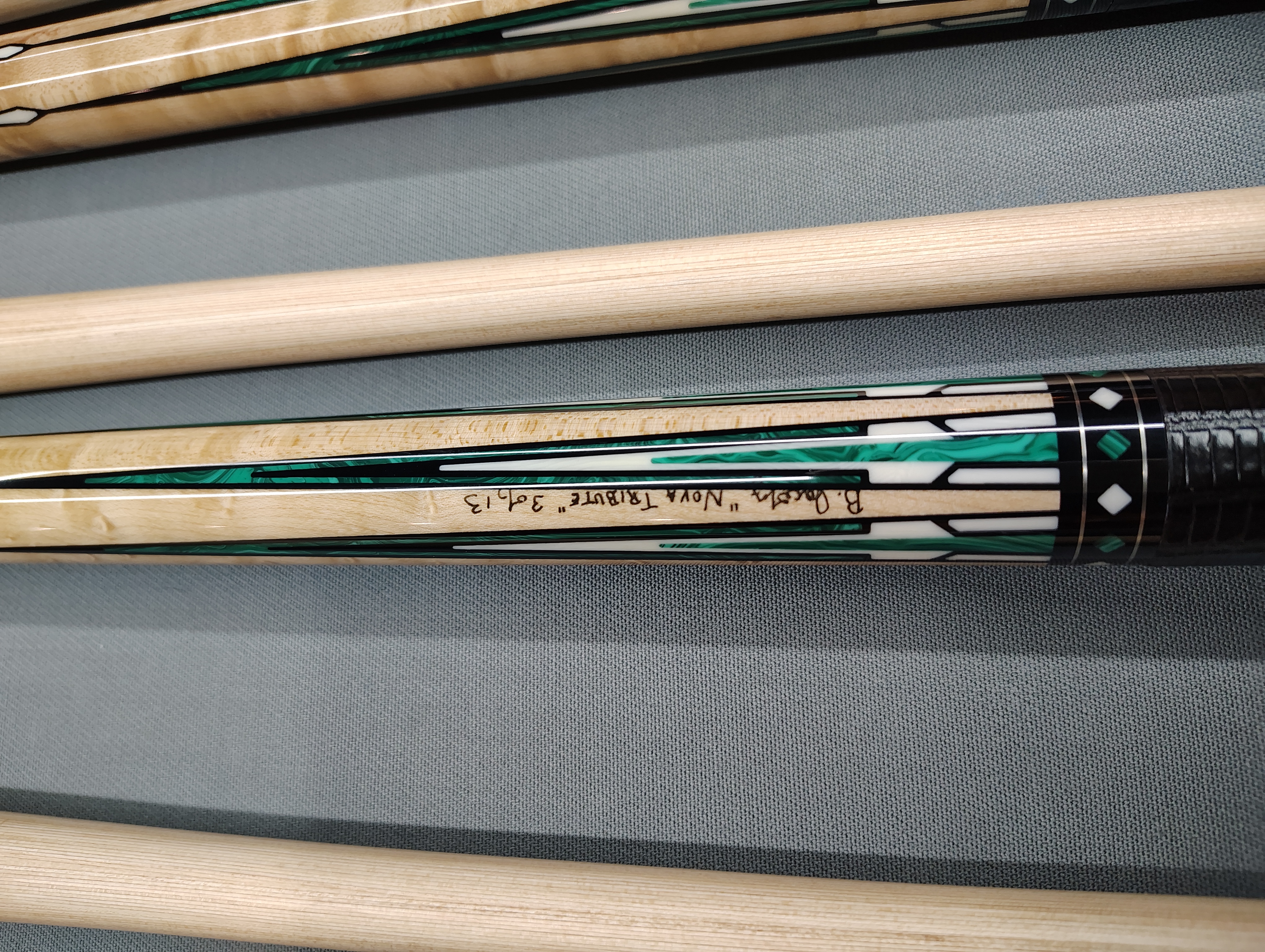 Nova 97-12 T Tribute Cue - The BallRoom McHenry Exclusive - 3 of 13 - Photo 1