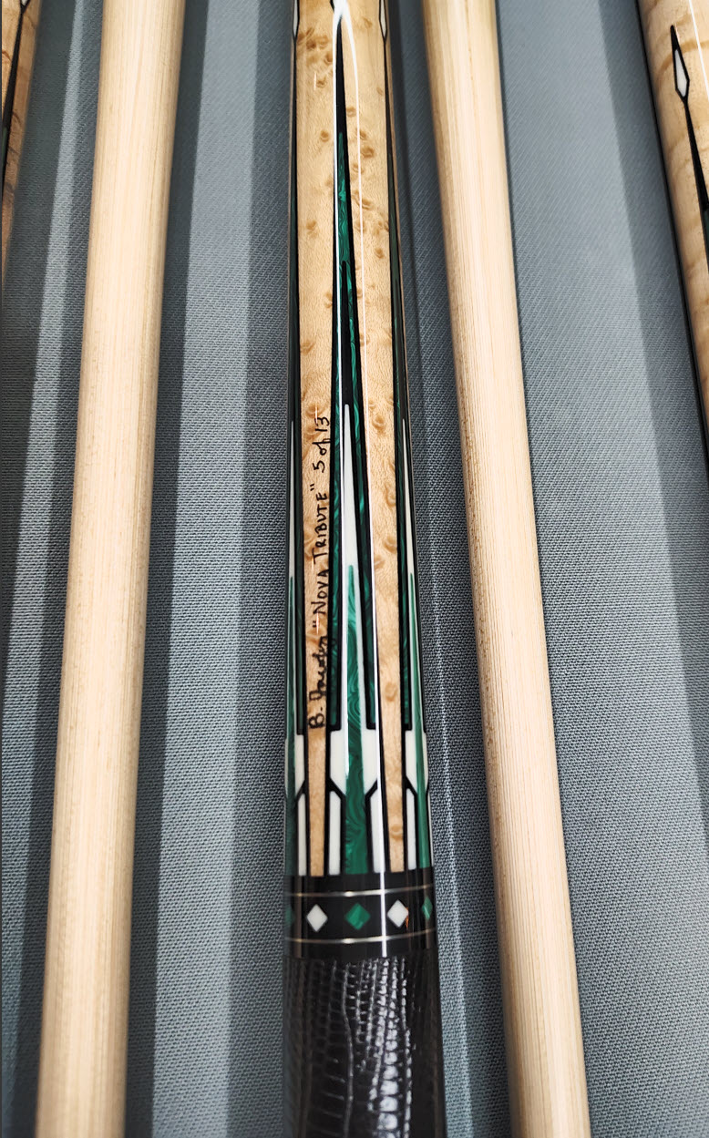Nova 97-12 T Tribute Cue - The BallRoom McHenry Exclusive - 5 of 13 - Photo 1