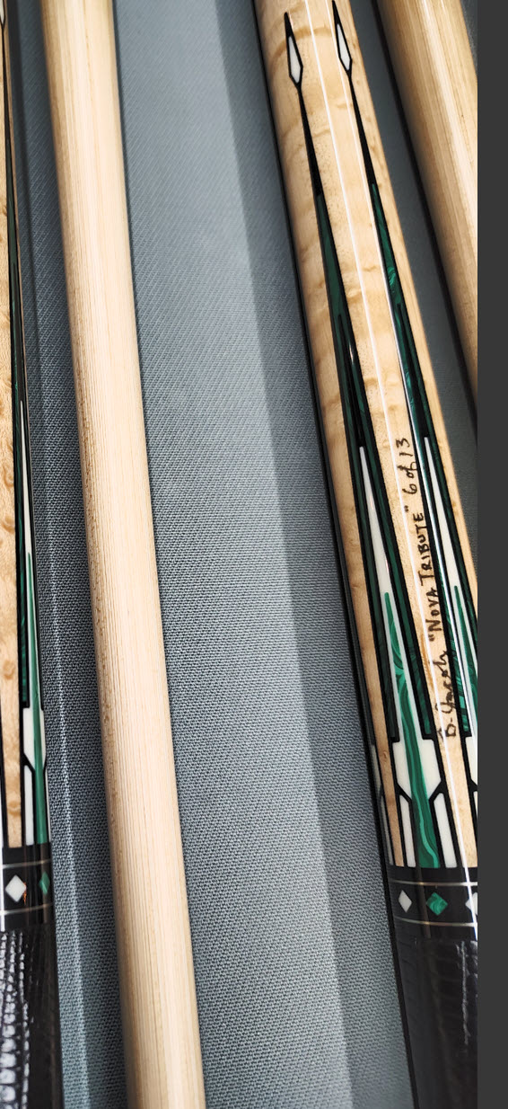 Nova 97-12 T Tribute Cue - The BallRoom McHenry Exclusive - 6 of 13 - Photo 1