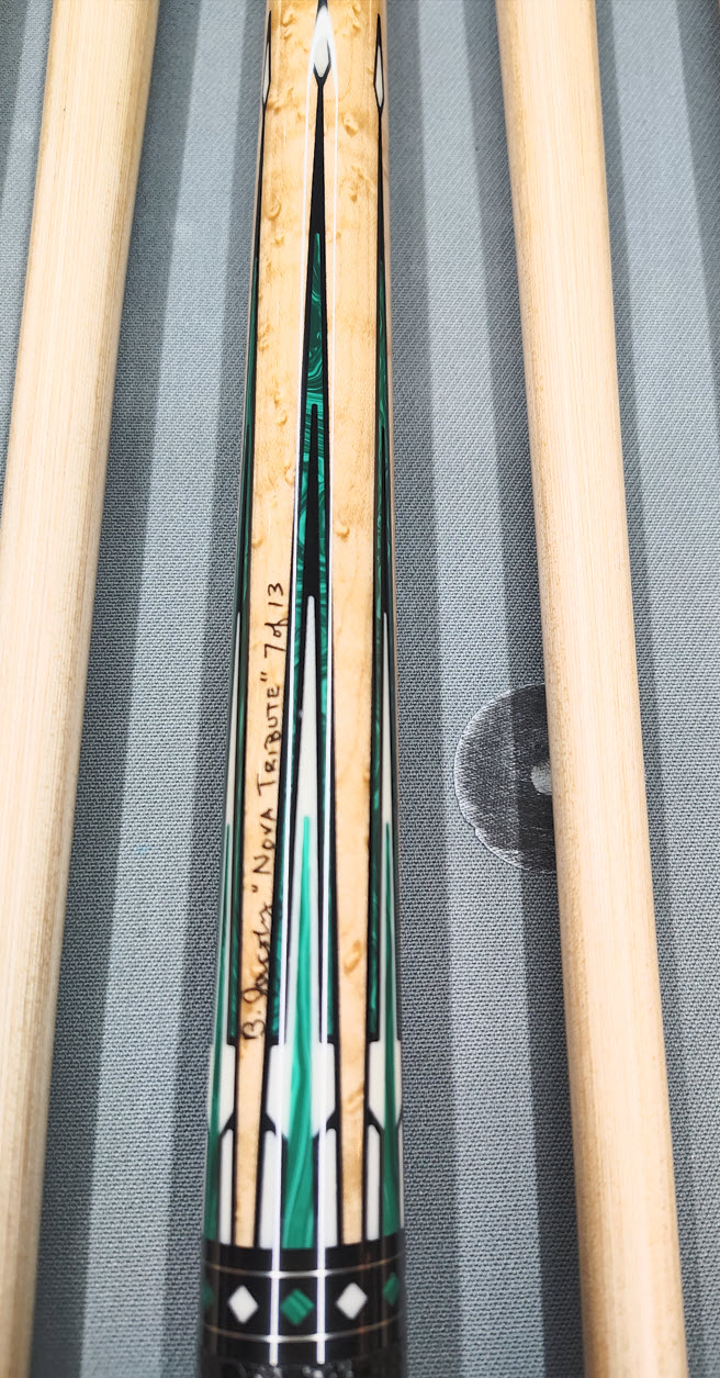 Nova 97-12 T Tribute Cue - The BallRoom McHenry Exclusive - 7 of 13 - Photo 1