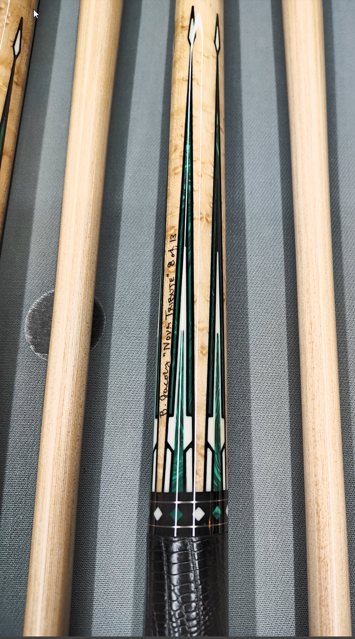 Nova 97-12 T Tribute Cue - The BallRoom McHenry Exclusive - 8 of 13 - Photo 1