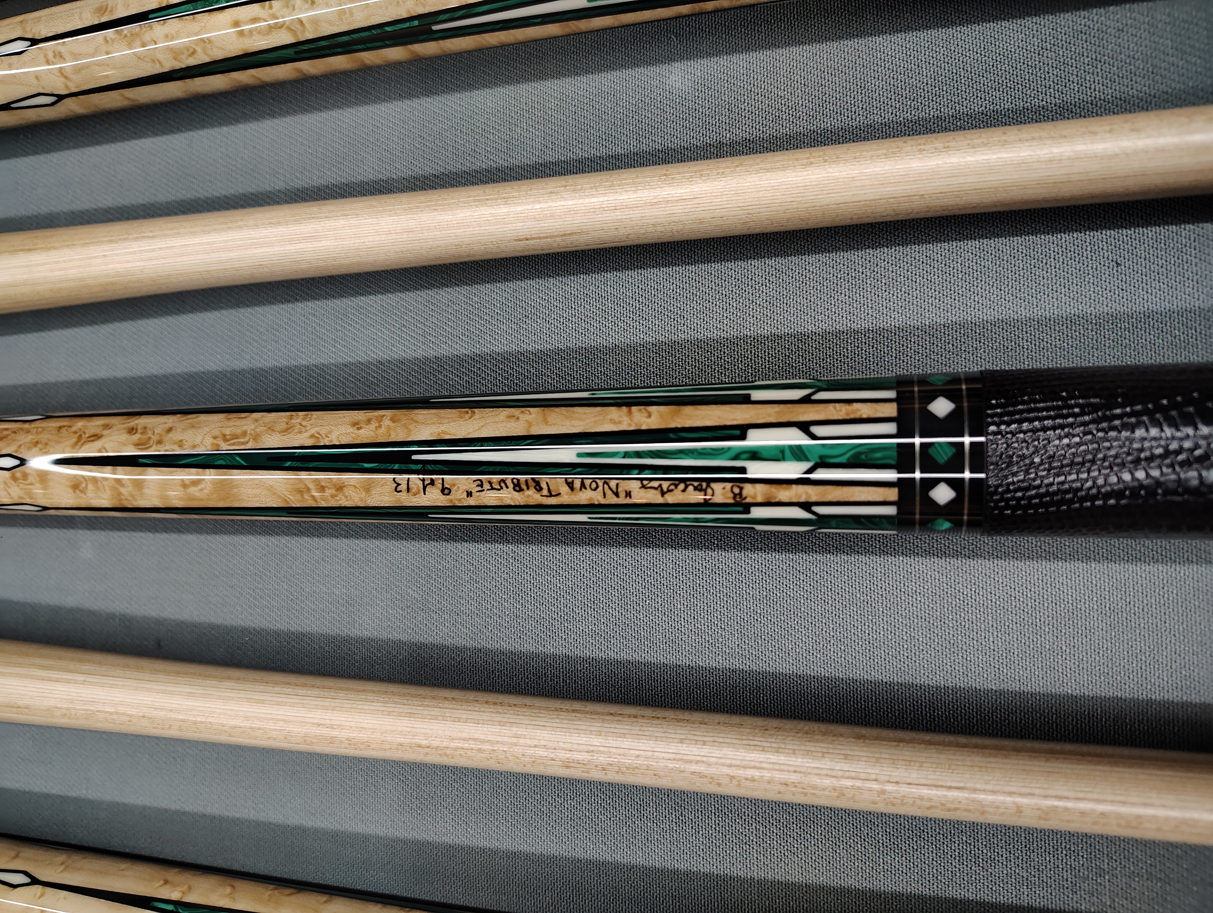 Nova 97-12 T Tribute Cue - The BallRoom McHenry Exclusive - 9 of 13 - Photo 1
